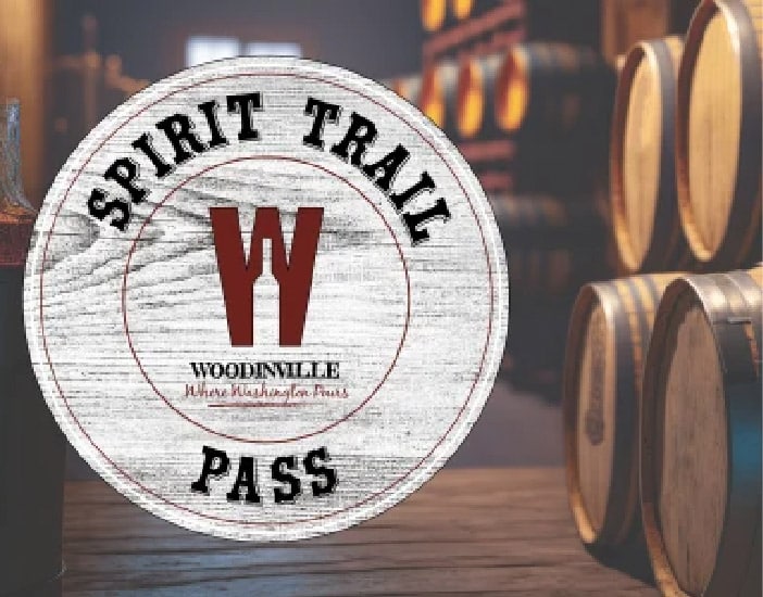 Spirit Trail logo for distilleries around Bothell